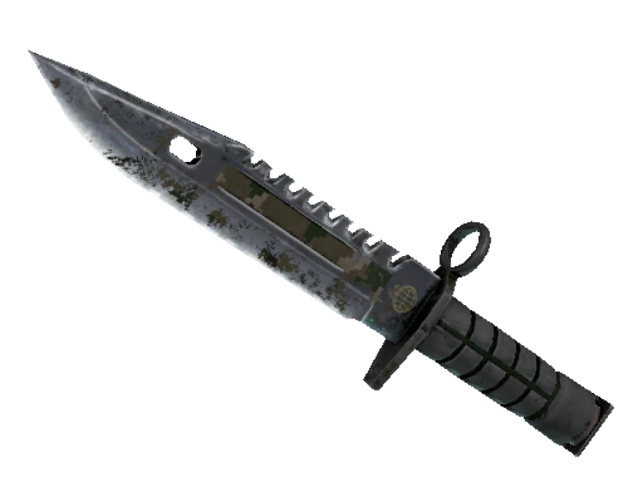 ★ StatTrak™ M9 Bayonet | Forest DDPAT (Battle-Scarred)