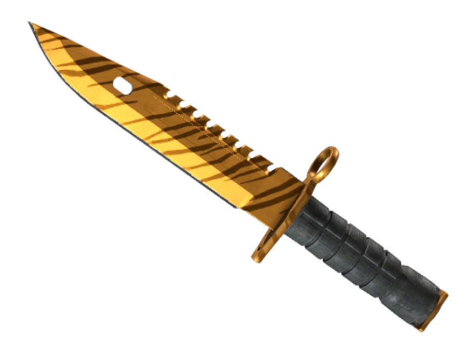★ StatTrak™ M9 Bayonet | Tiger Tooth (Minimal Wear)