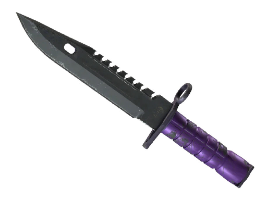 ★ StatTrak™ M9 Bayonet | Ultraviolet (Well-Worn)
