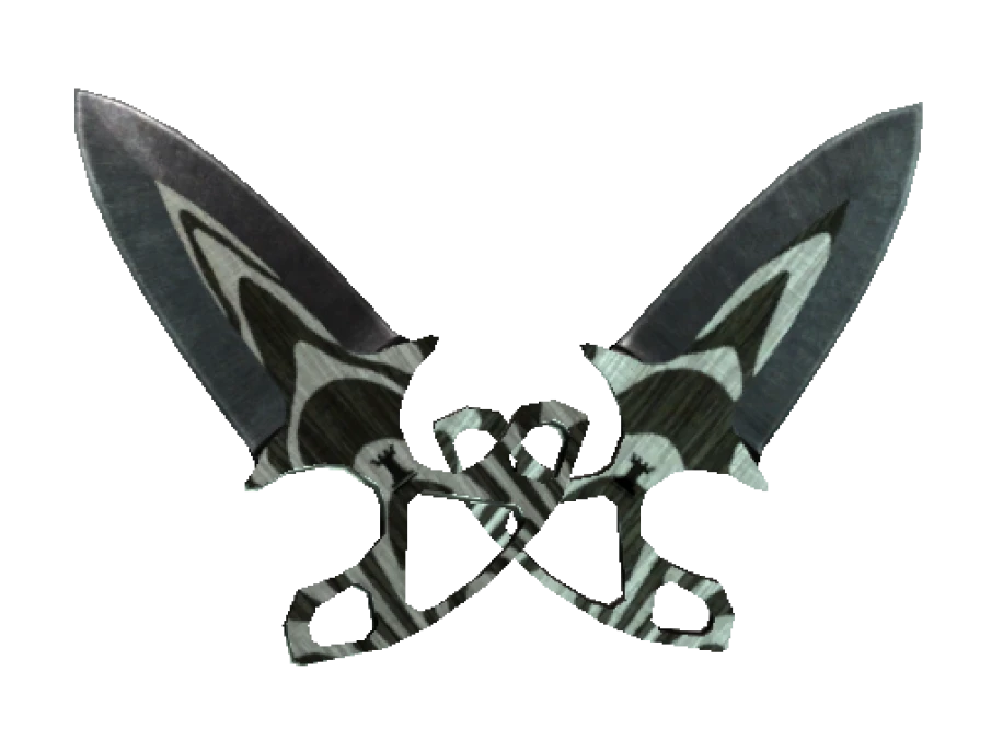 ★ StatTrak™ Shadow Daggers | Black Laminate (Factory New)