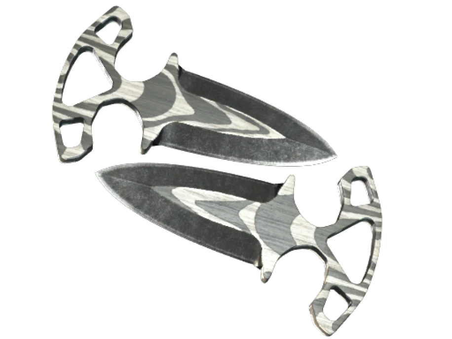 ★ StatTrak™ Shadow Daggers | Black Laminate (Minimal Wear)