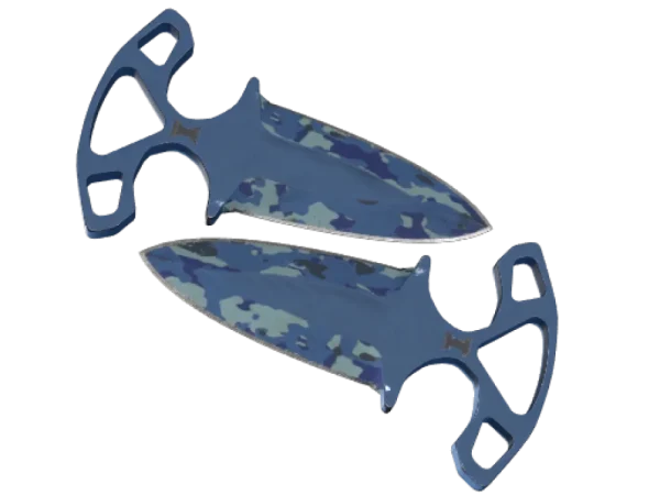 ★ StatTrak™ Shadow Daggers | Bright Water (Well-Worn)