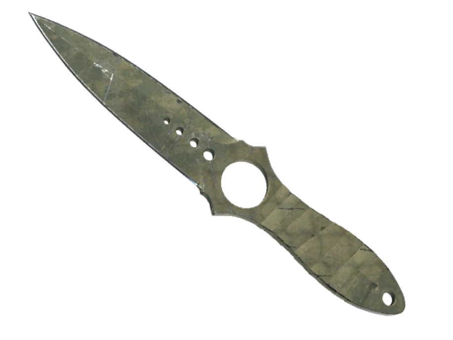 ★ StatTrak™ Skeleton Knife | Safari Mesh (Battle-Scarred)