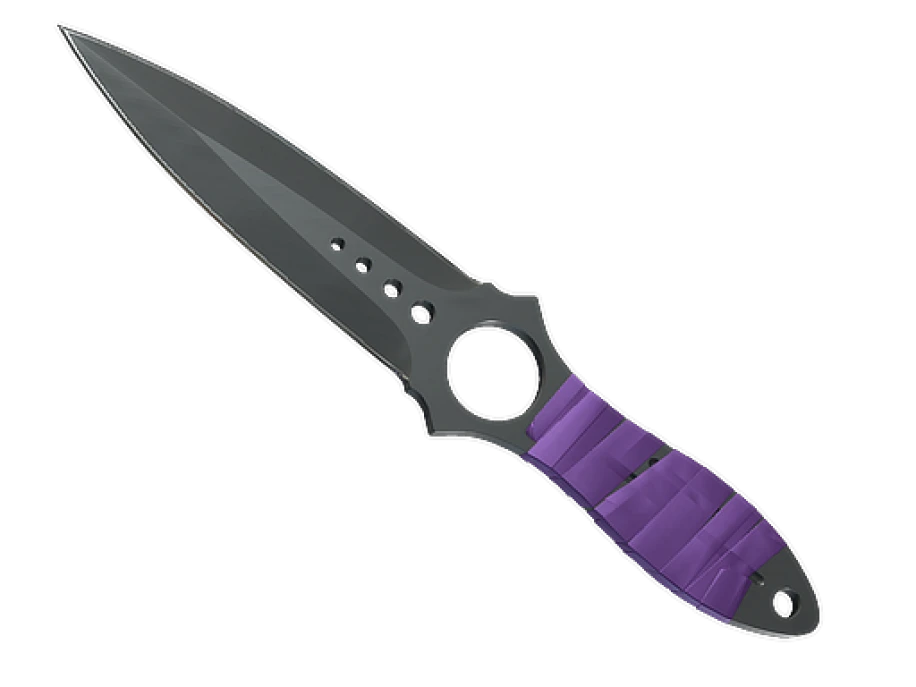 ★ StatTrak™ Skeleton Knife | Ultraviolet (Minimal Wear)
