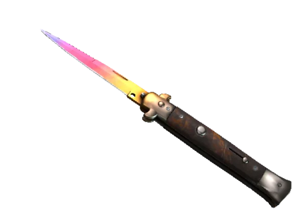 ★ StatTrak™ Stiletto Knife | Fade (Minimal Wear)