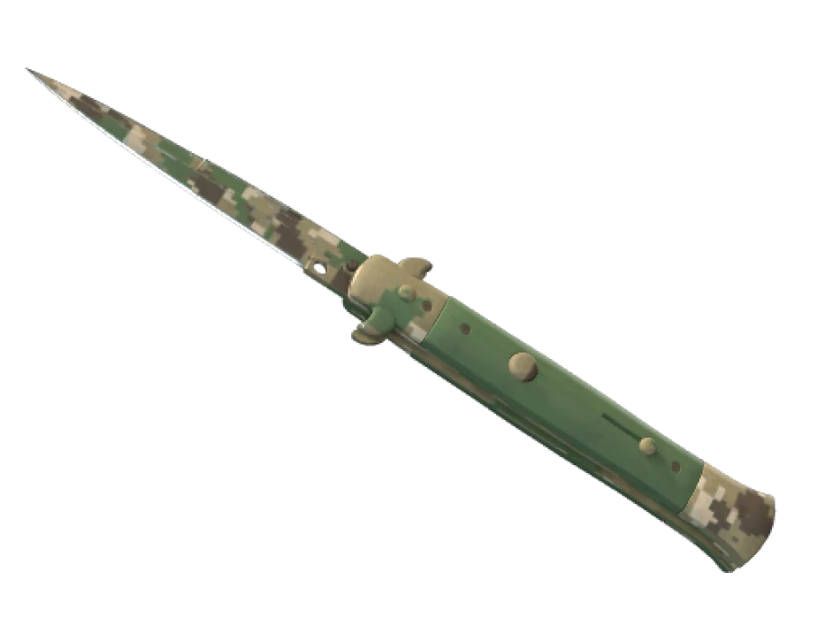 ★ StatTrak™ Stiletto Knife | Forest DDPAT (Field-Tested)