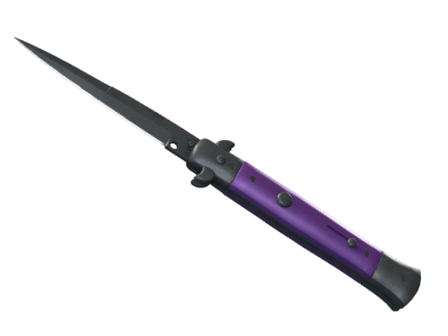 ★ StatTrak™ Stiletto Knife | Ultraviolet (Factory New)