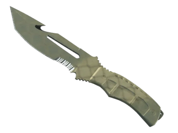 ★ StatTrak™ Survival Knife | Safari Mesh (Well-Worn)
