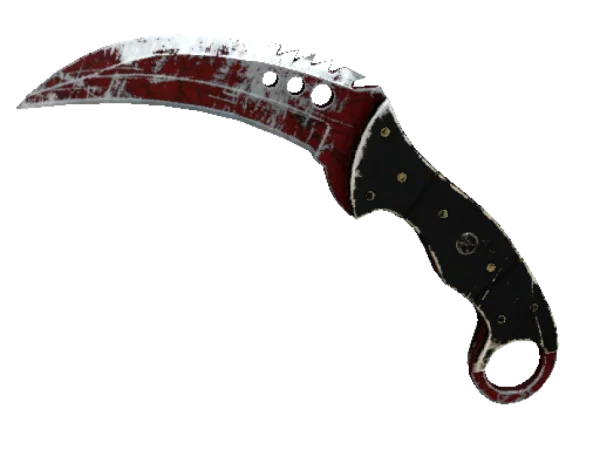 ★ StatTrak™ Talon Knife | Crimson Web (Battle-Scarred)