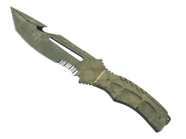 ★ Survival Knife | Safari Mesh (Battle-Scarred)
