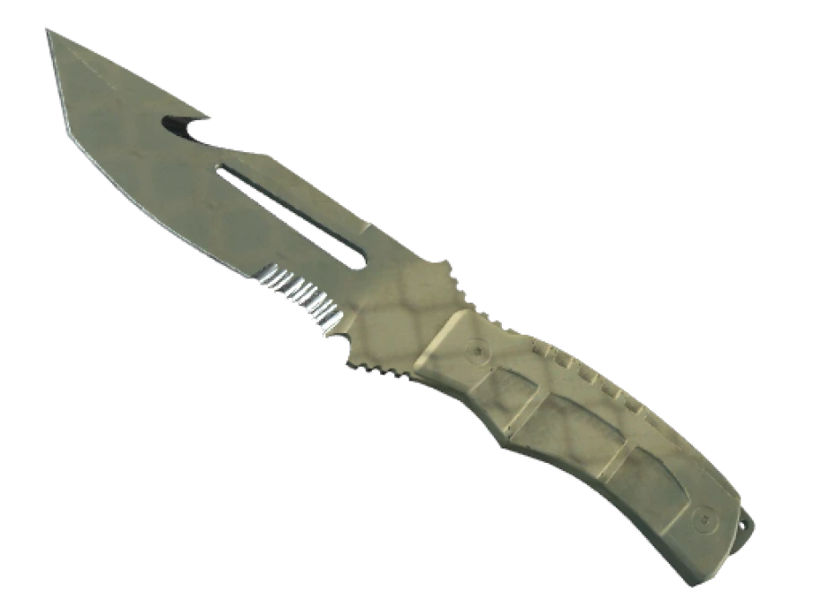 ★ Survival Knife | Safari Mesh (Well-Worn)