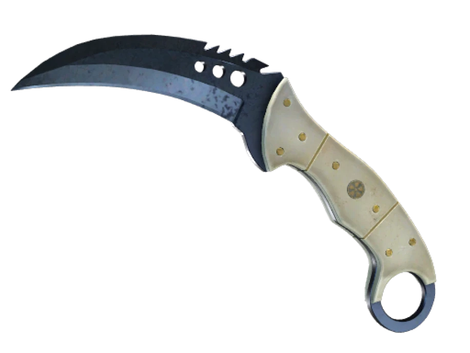 ★ Talon Knife | Blue Steel (Battle-Scarred)