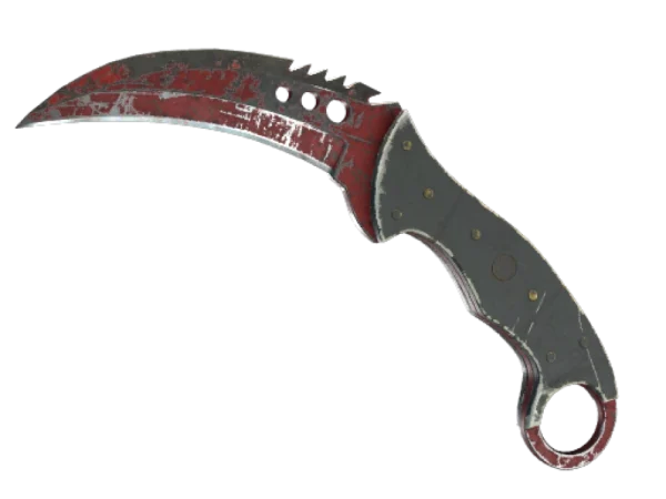 ★ Talon Knife | Crimson Web (Battle-Scarred)