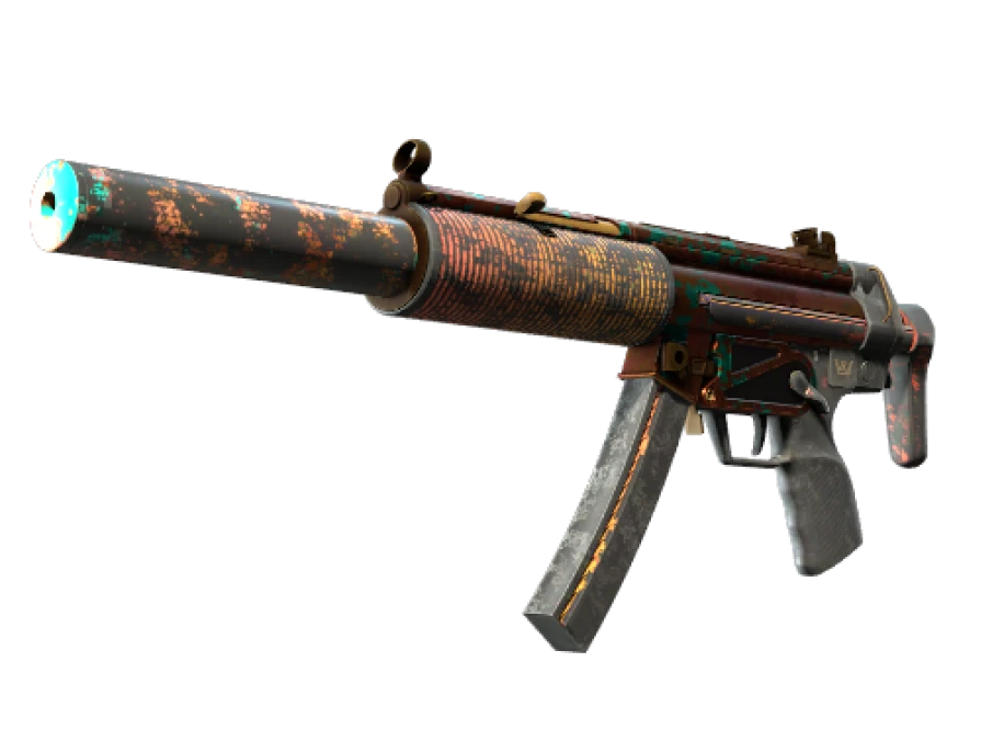 MP5-SD | Oxide Oasis (Battle-Scarred)