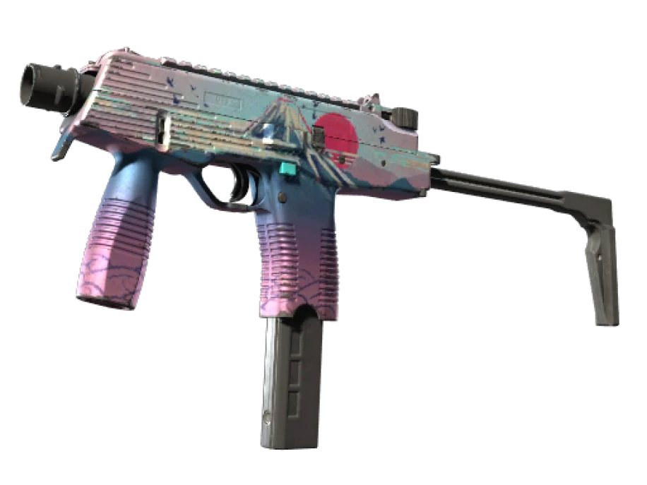 MP9 | Mount Fuji (Well-Worn)