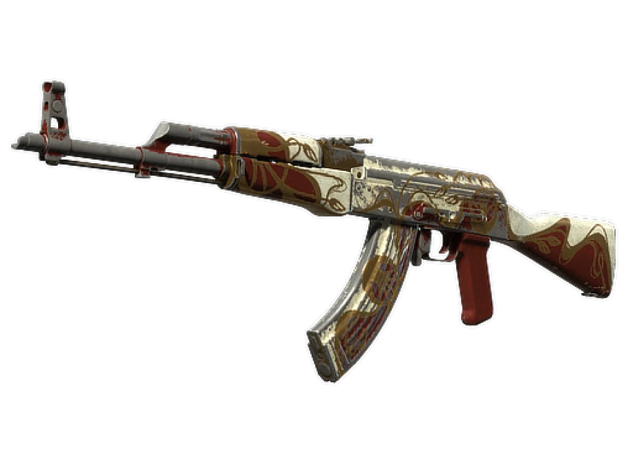 Souvenir AK-47 | Nouveau Rouge (Battle-Scarred)
