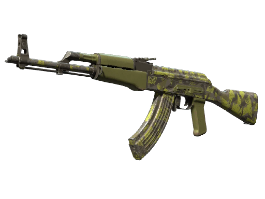 Souvenir AK-47 | Olive Polycam (Field-Tested)