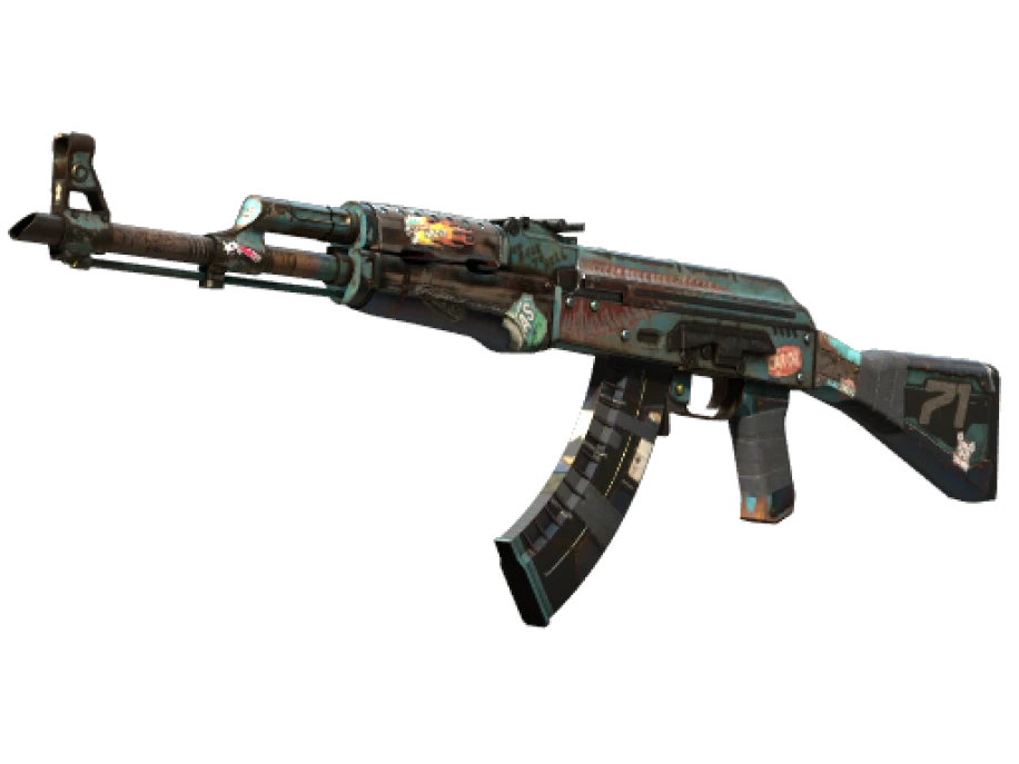 Souvenir AK-47 | Rat Rod (Well-Worn)