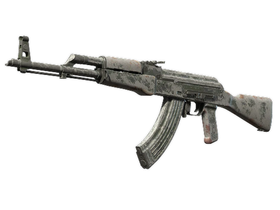 Souvenir AK-47 | VariCamo Grey (Battle-Scarred)