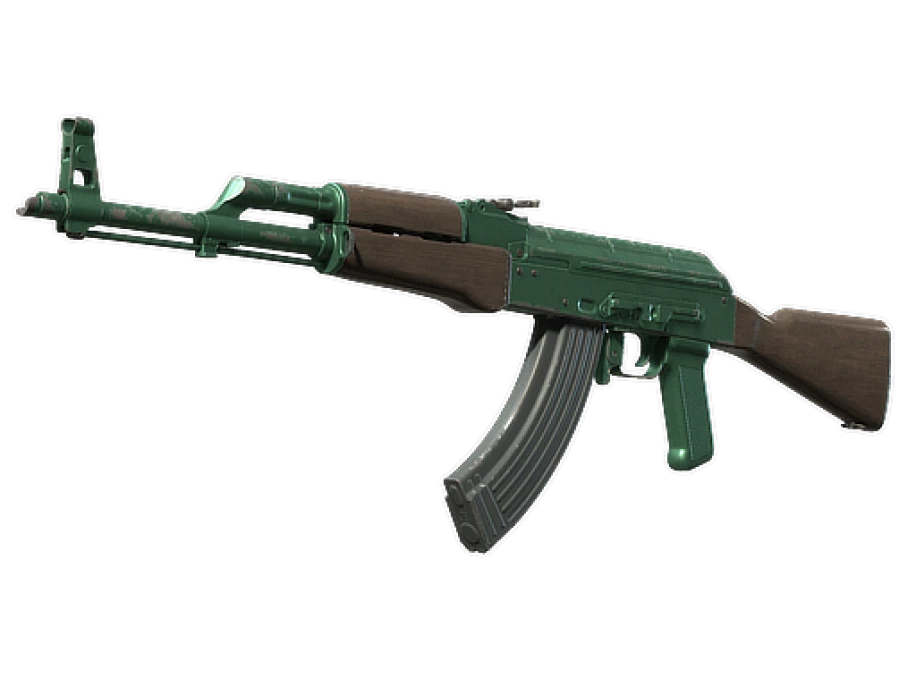 Souvenir AK-47 | Wintergreen (Field-Tested)