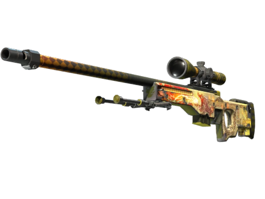 Souvenir AWP | Dragon Lore (Well-Worn)
