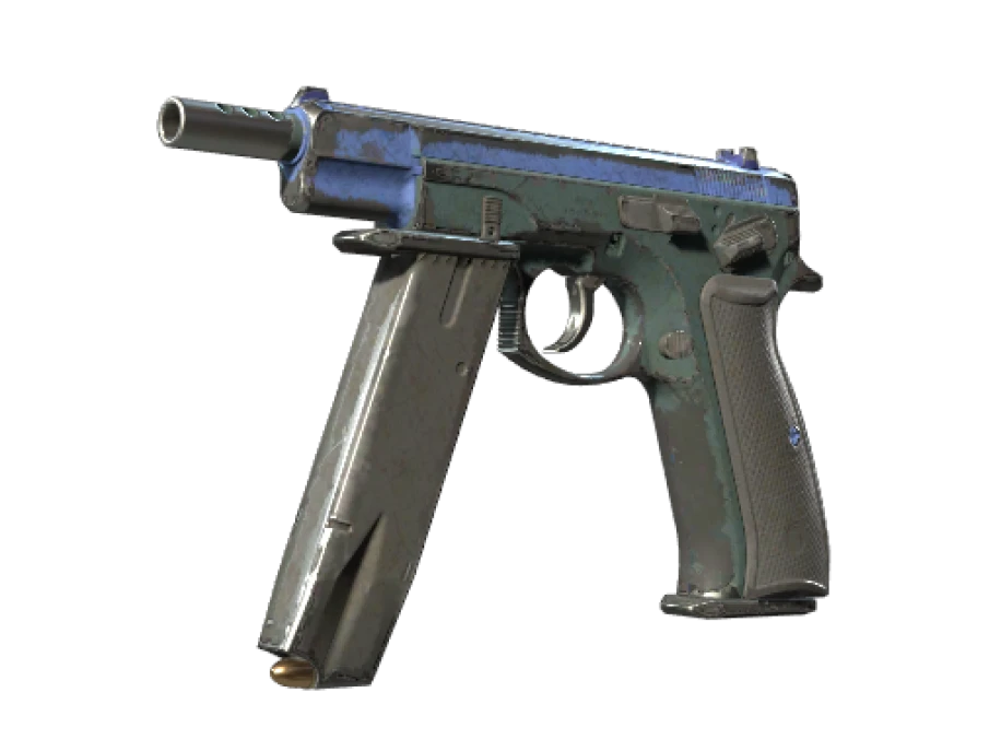 Souvenir CZ75-Auto | Indigo (Battle-Scarred)