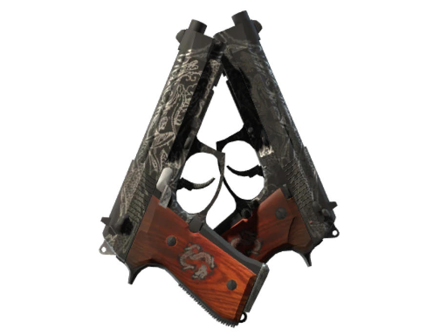 Souvenir Dual Berettas | Dualing Dragons (Field-Tested)
