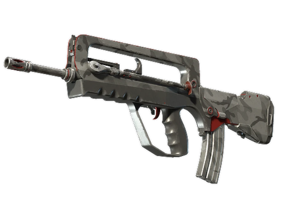 Souvenir FAMAS | Grey Ghost (Field-Tested)