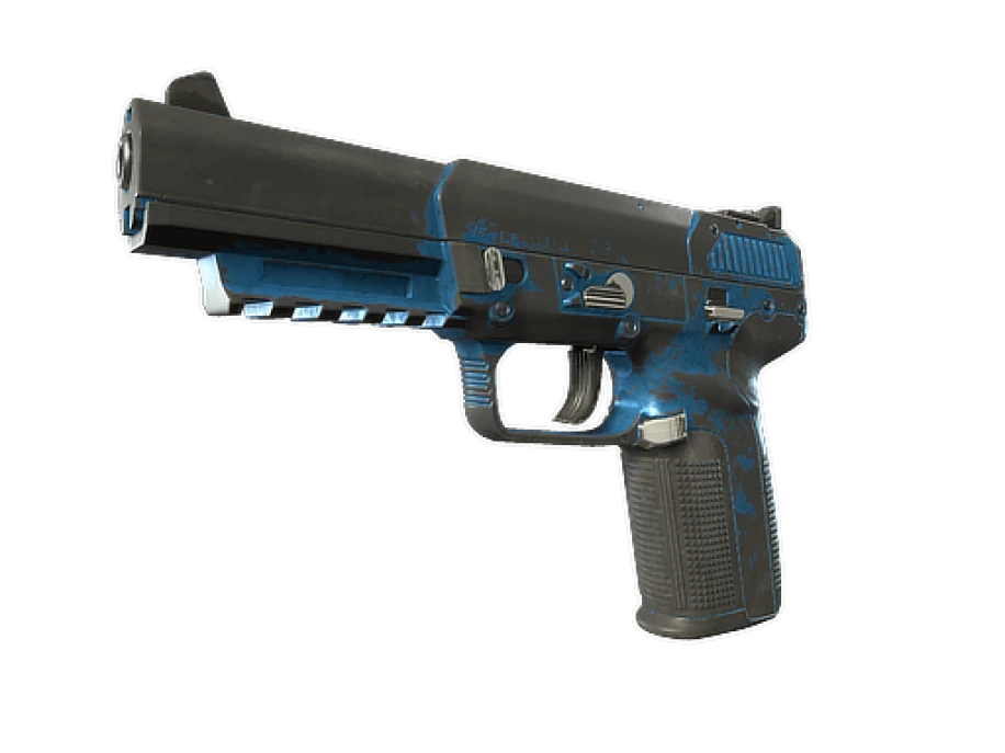 Souvenir Five-SeveN | Sky Blue (Battle-Scarred)