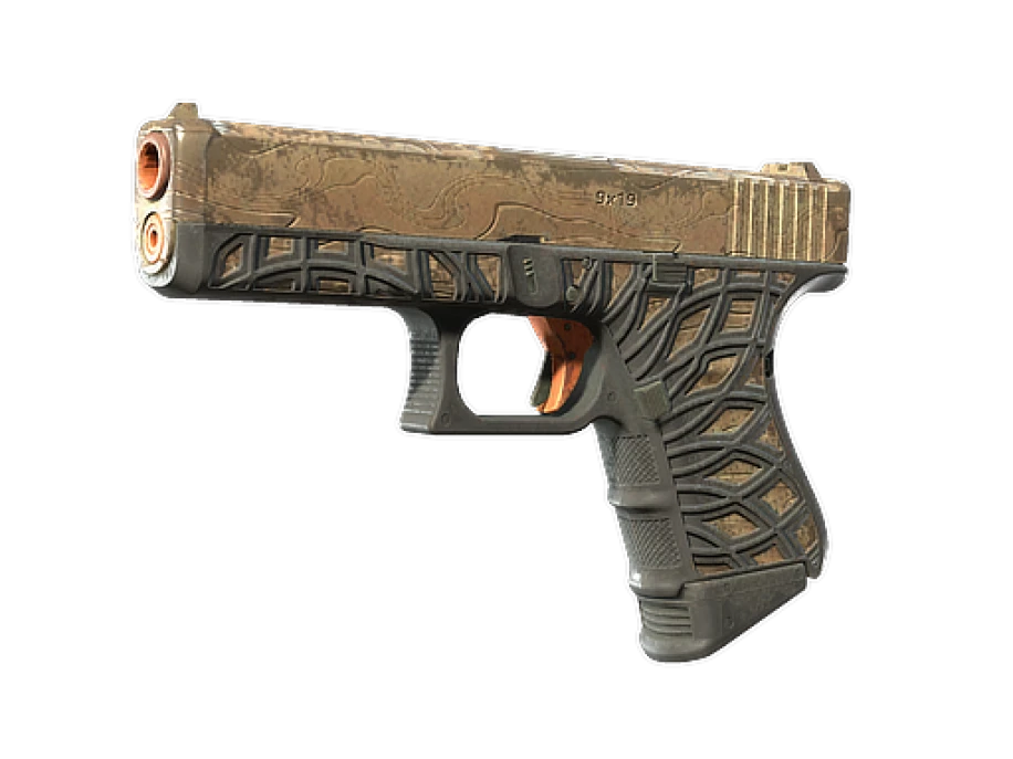 Souvenir Glock-18 | Ifrit Lattice (Battle-Scarred)