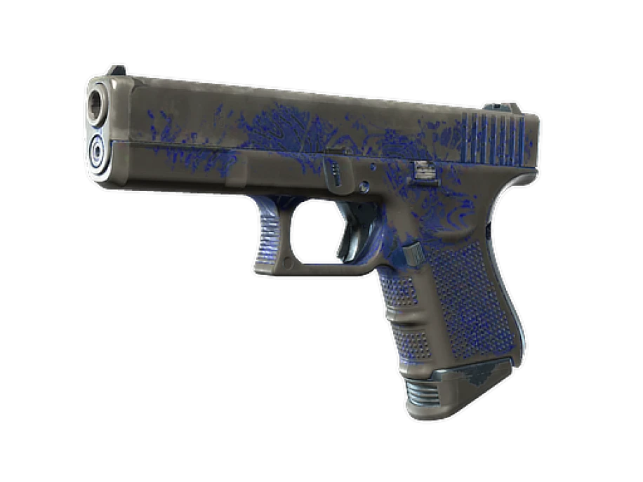 Souvenir Glock-18 | Ocean Topo (Battle-Scarred)
