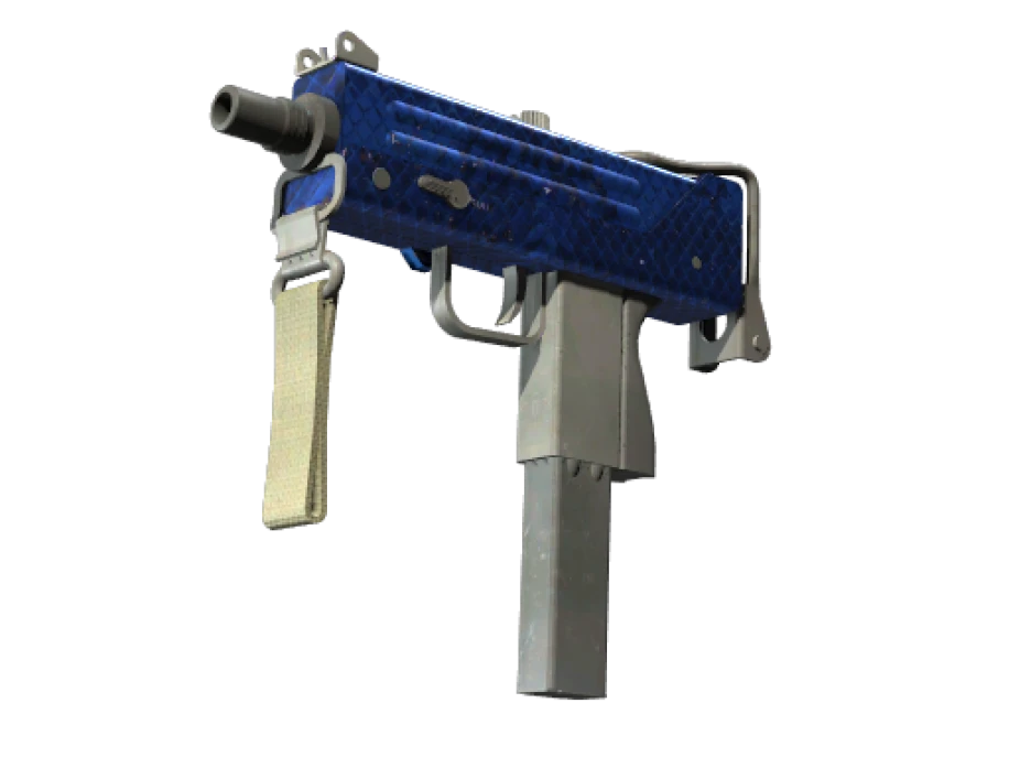 Souvenir MAC-10 | Lapis Gator (Field-Tested)