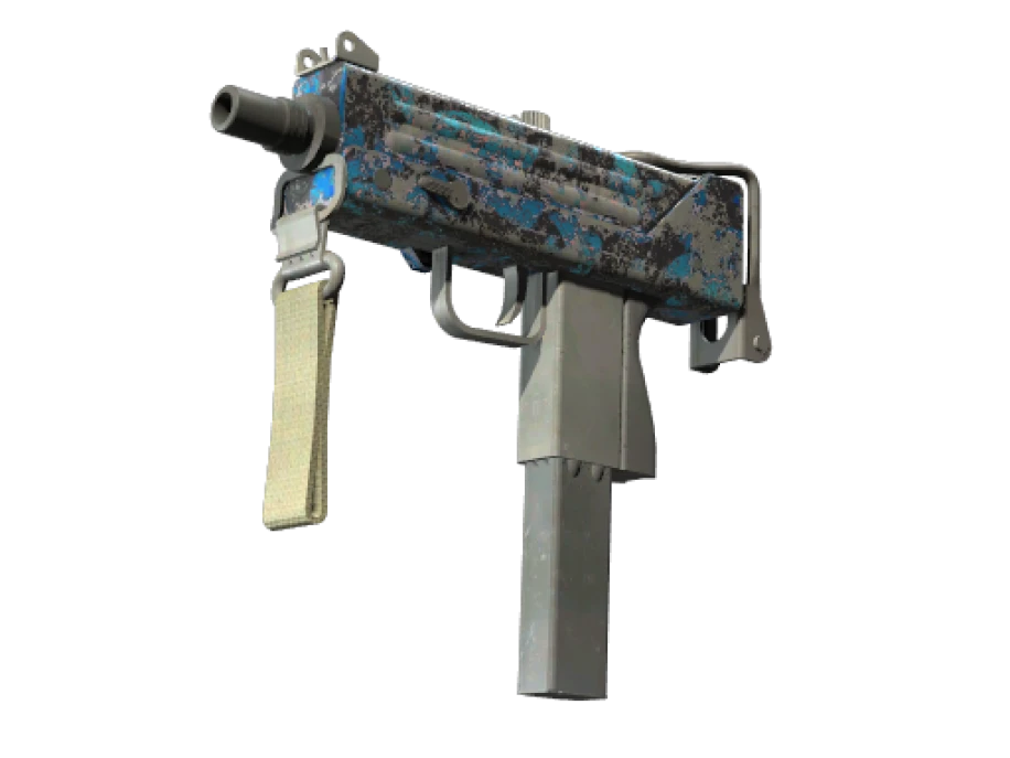 Souvenir MAC-10 | Oceanic (Battle-Scarred)