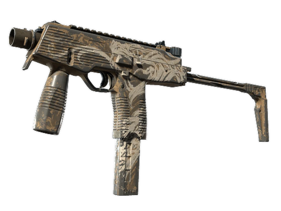 Souvenir MP9 | Dune Asp (Battle-Scarred)