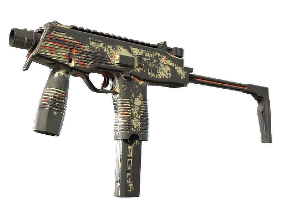 Souvenir MP9 | Shredded (Battle-Scarred)