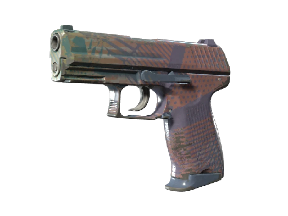 Souvenir P2000 | Coral Halftone (Field-Tested)