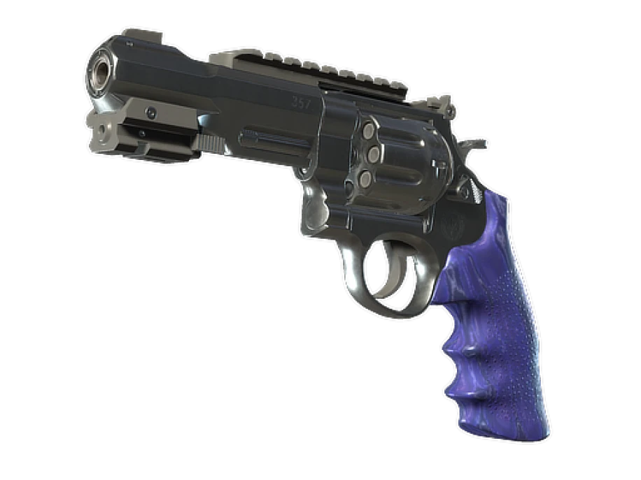Souvenir R8 Revolver | Cobalt Grip (Minimal Wear)