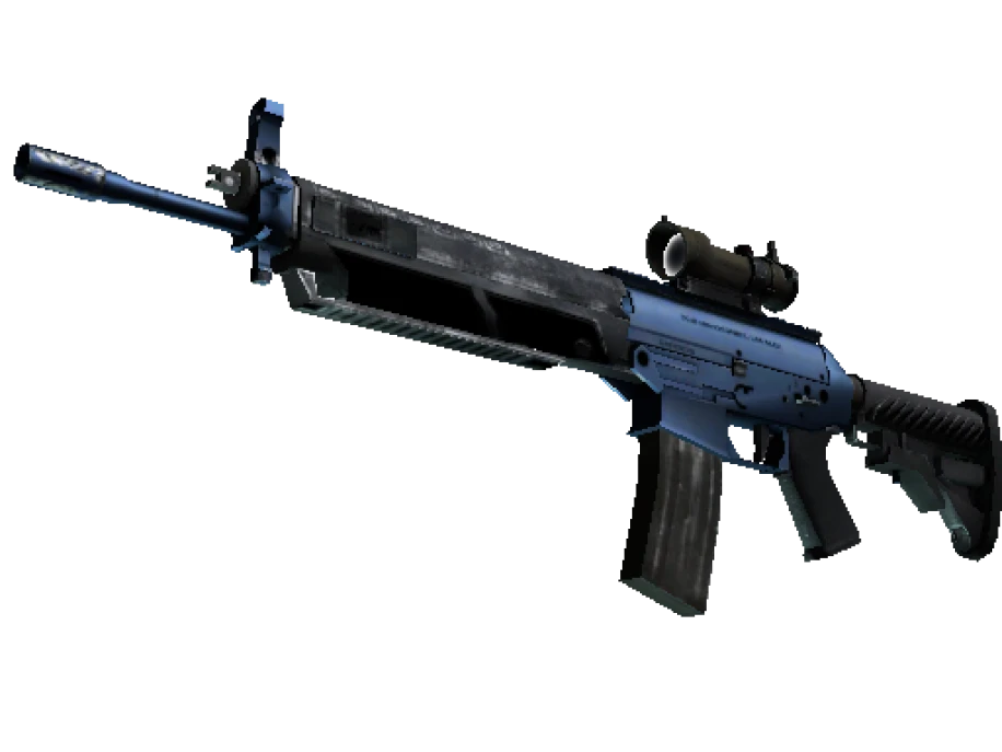 Souvenir SG 553 | Anodized Navy (Minimal Wear)