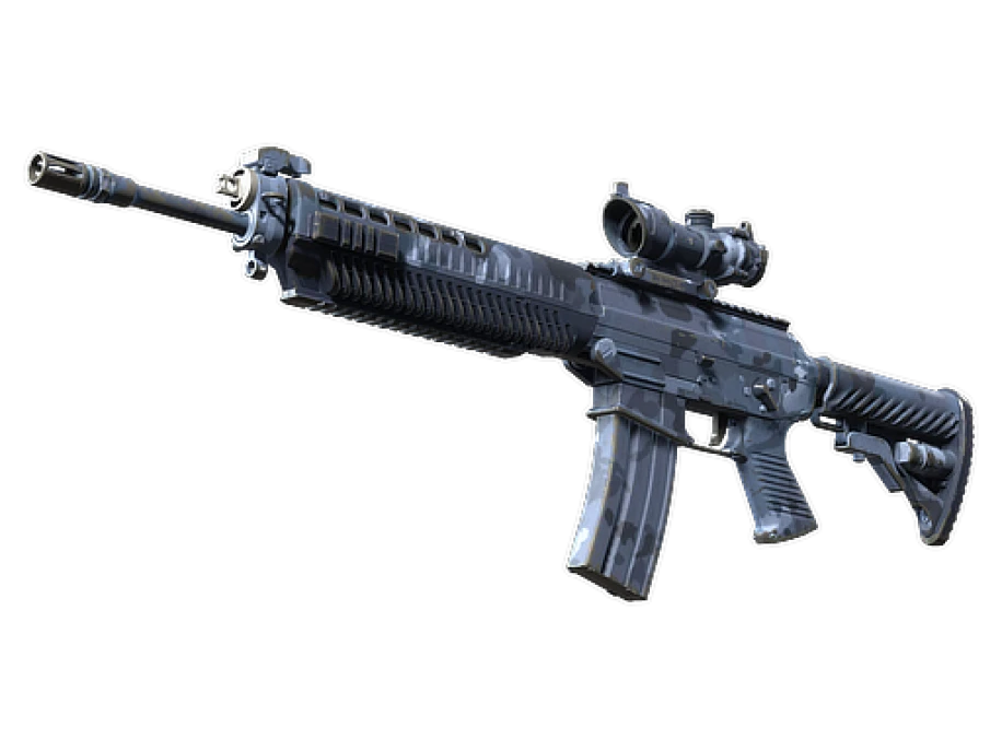 Souvenir SG 553 | Night Camo (Field-Tested)