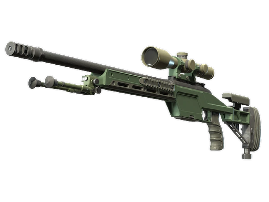 Souvenir SSG 08 | Green Ceramic (Factory New)
