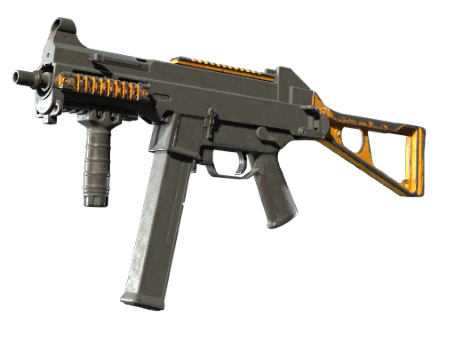 Souvenir UMP-45 | Caramel (Battle-Scarred)