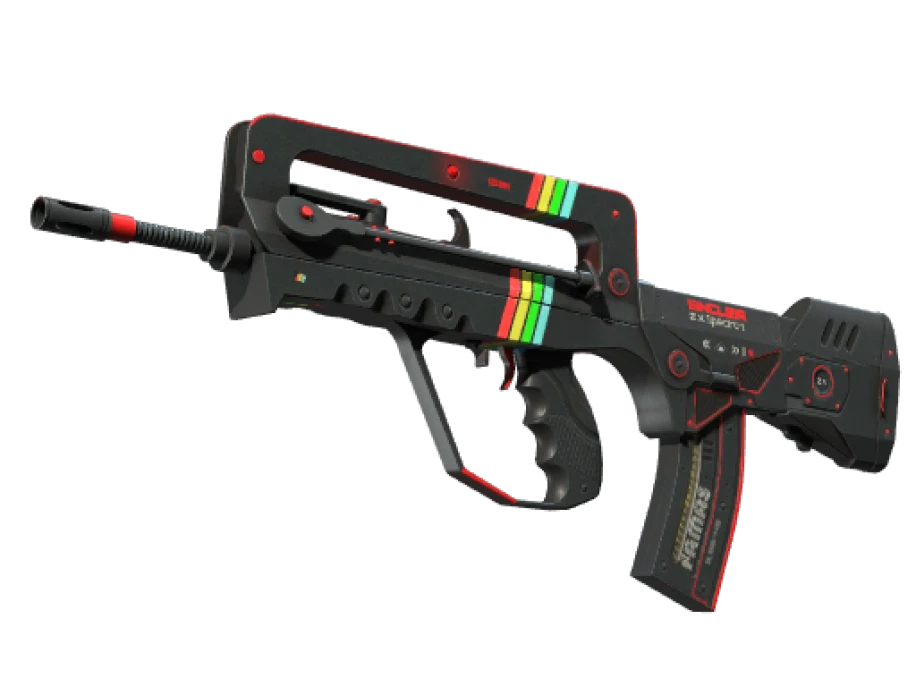 StatTrak™ FAMAS | ZX Spectron (Well-Worn)