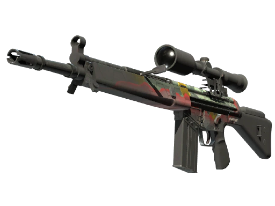 StatTrak™ G3SG1 | Keeping Tabs (Well-Worn)