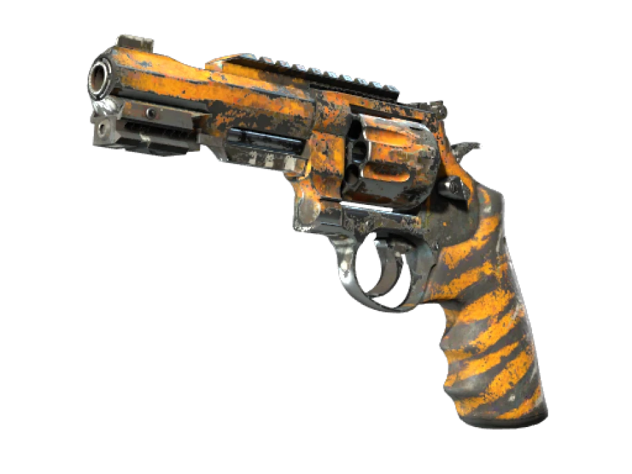 StatTrak™ R8 Revolver | Skull Crusher (Battle-Scarred)