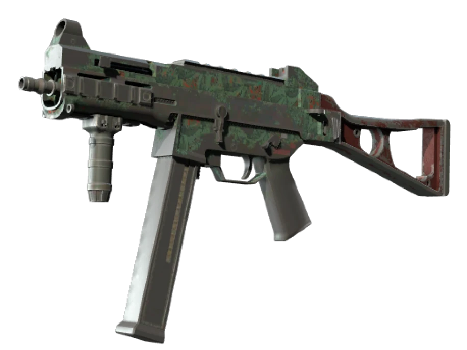 UMP-45 | Day Lily (Battle-Scarred)